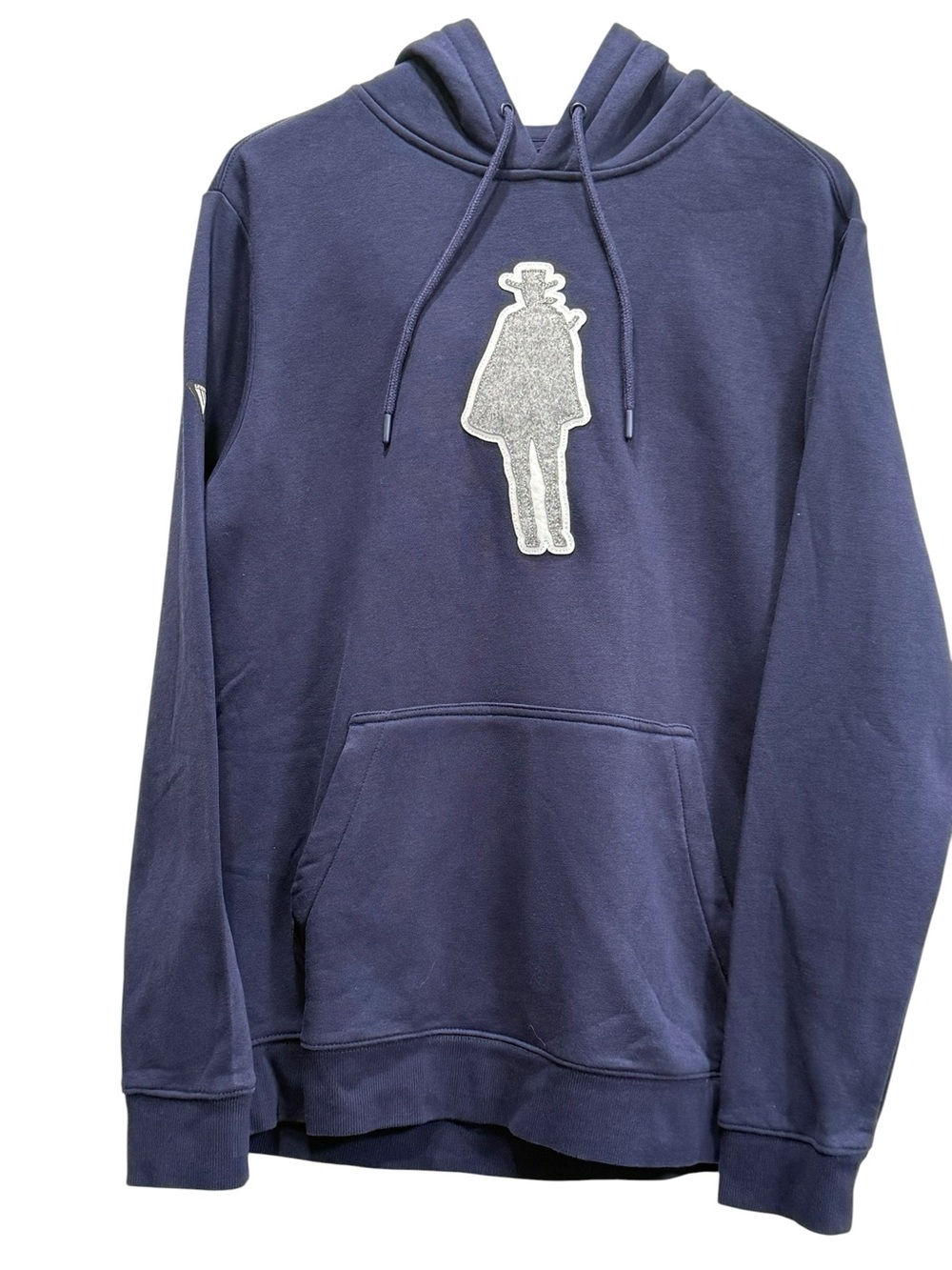 Levelwear Navy Casual Pullover Hoodie Men’s Medium | Graphic Logo